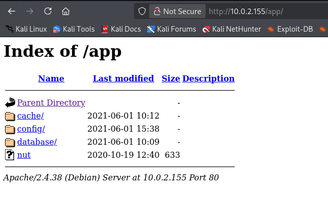 Port 8080 Directories